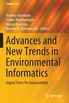 Paperback Advances and New Trends in Environmental Informatics: Digital Twins for Sustainability Book