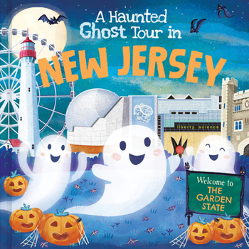 Hardcover A Haunted Ghost Tour in New Jersey Book