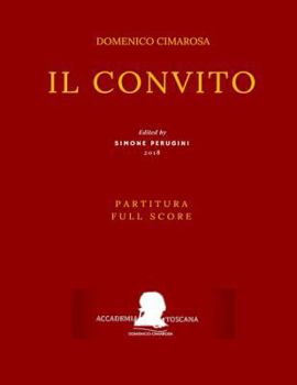 Paperback Cimarosa: Il convito (Partitura - Full Score) [Italian] Book