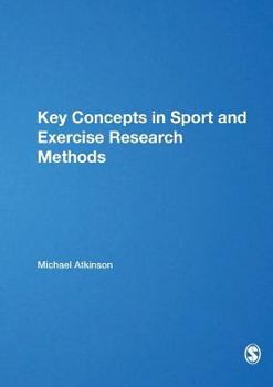 Hardcover Key Concepts in Sport and Exercise Research Methods Book