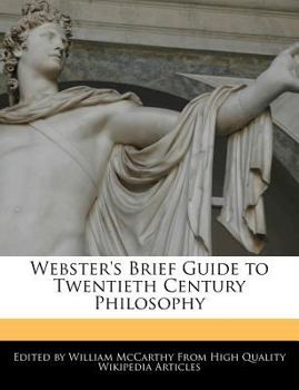 Paperback Webster's Brief Guide to Twentieth Century Philosophy Book