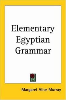 Paperback Elementary Egyptian Grammar Book