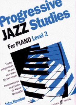 Paperback Progressive Jazz Studies for Piano: Level 2 Book