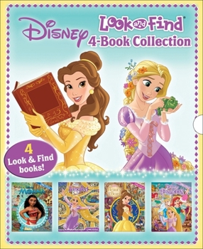 Hardcover Disney: Look and Find 4-Book Collection Book