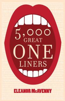 Paperback 5000 Great One Liners. Eleanor McAvenny Book