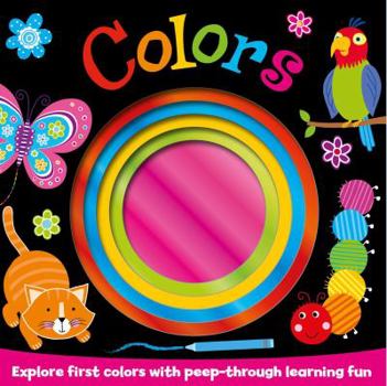 Hardcover Colors, Volume 1: Explore First Colors with Peep-Through Learning Fun Book