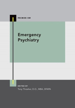 Paperback Emergency Psychiatry Book