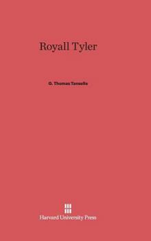 Hardcover Royall Tyler Book