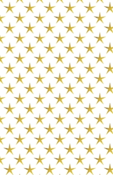 Lined Notebook A5 Size 110 Pages: Funny Ruled Journal. Cute Golden Star Butterfly Black Stripe 046 Unique Student Teacher Blank Scrapbook/ Composition/ Planner Great For Home School Office Writing