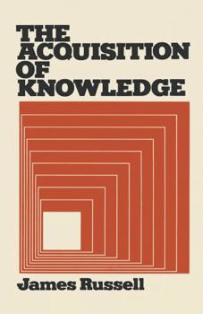 Hardcover The acquisition of knowledge Book