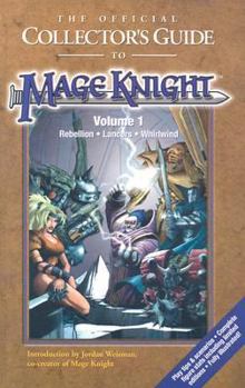 Paperback Official Collectors Guide to Mage Knight Book