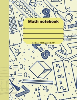 Paperback Math notebook Book