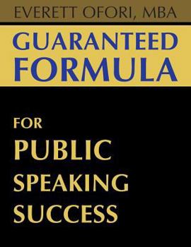 Paperback Guaranteed Formula for Public Speaking Success Book