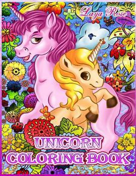 Paperback Unicorn Coloring Book