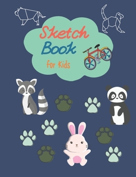 Sketchbook For Kids: Doodling or Learning to Draw - 102 Pages ( 8.5"x11" ) - Sketch Book for Boys/Girls - Practice Drawing Workbook