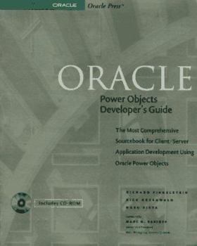 Paperback Oracle Power Objects Developer's Guide Book