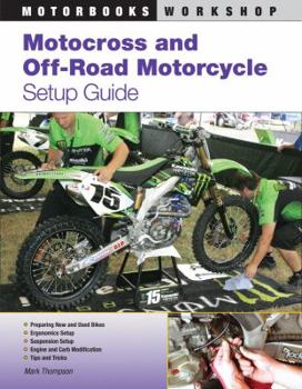 Paperback Motocross and Off-Road Motorcycle Setup Guide Book