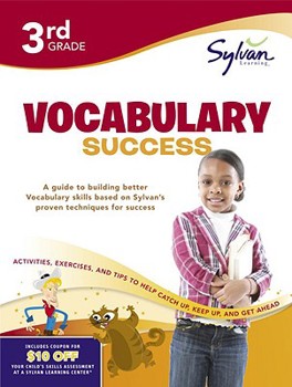 Paperback Third Grade Vocabulary Success (Sylvan Workbooks) Book