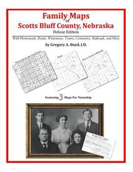 Paperback Family Maps of Scotts Bluff County, Nebraska Book