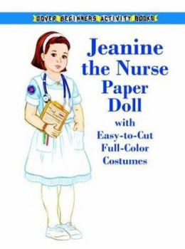 Paperback Jeanine the Nurse Paper Doll Book