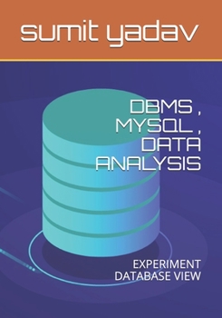 Paperback Dbms, Mysql, Data Analysis: Experiment Database View Book