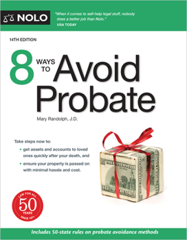 Paperback 8 Ways to Avoid Probate Book