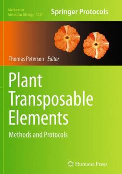 Paperback Plant Transposable Elements: Methods and Protocols Book