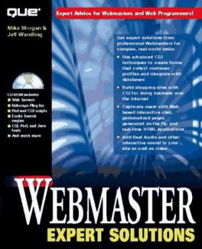 Paperback Webmaster Expert Solutions, with CD-ROM Book