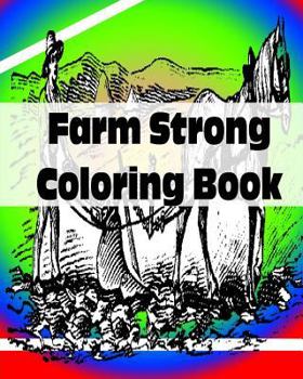 Paperback Farm Strong Coloring Book