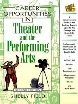 Hardcover Career Opportunities in Theater and the Performing Arts Book
