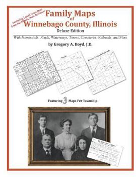 Paperback Family Maps of Winnebago County, Illinois Book