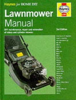 Hardcover Lawnmower Manual Book