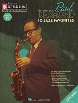 Paperback Paul Desmond: 10 Jazz Favorites [With CD] Book