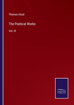 Paperback The Poetical Works: Vol. III Book