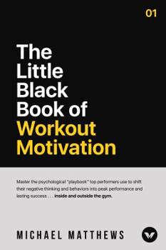 Hardcover The Little Black Book of Workout Motivation Book