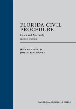 Hardcover Florida Civil Procedure: Cases and Materials Book