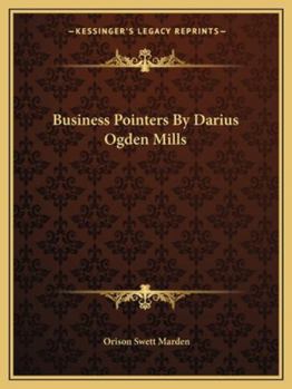 Paperback Business Pointers By Darius Ogden Mills Book