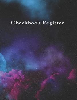 Paperback Check Register: Checkbook Checking Account Tracking Log Ledger for Personal or Business Checks and Debit Card Transactions Pretty Nebu Book