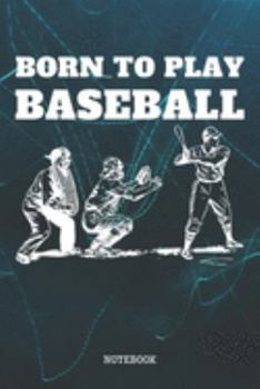 Paperback Notebook: I Am Pitcher I Love Baseball Planner / Organizer / Lined Notebook (6" x 9") Book