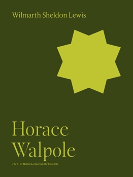 Hardcover Horace Walpole Book