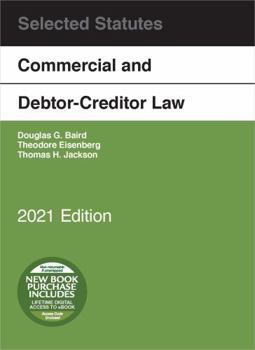 Paperback Commercial and Debtor-Creditor Law Selected Statutes, 2021 Edition Book