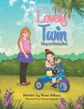 Paperback My Lovely Twin: Story and Coloring Book
