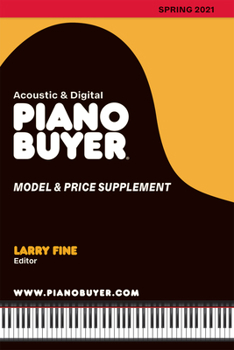 Paperback Piano Buyer Model & Price Supplement / Spring 2021 Book