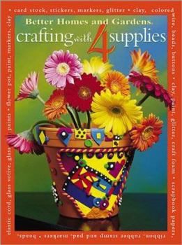 Paperback Crafting with 4 Supplies Book