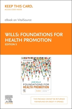 Misc. Foundations for Health Promotion - Elsevier eBook on Vitalsource (Retail Access Card): Foundations for Health Promotion - Elsevier eBook on Vitalsourc Book