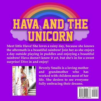 Paperback Hava and The Unicorn [Large Print] Book
