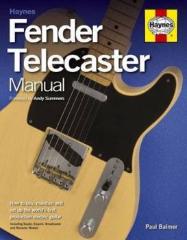 Paperback Fender Telecaster Manual Paperback Book