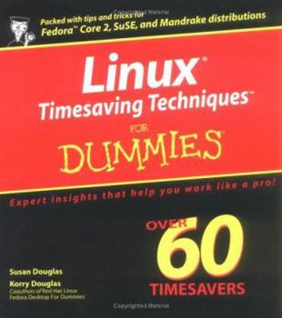 Paperback Linux Timesaving Techniques for Dummies Book