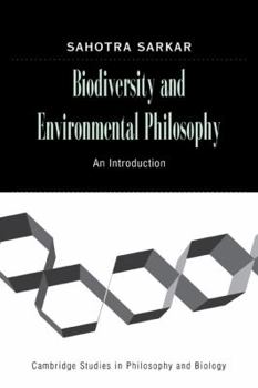 Paperback Biodiversity and Environmental Philosophy: An Introduction Book