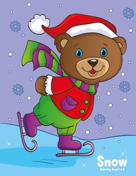 Paperback Snow Coloring Book 1 & 2 Book